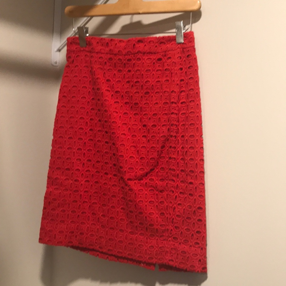 J Crew Factory Cotton Pencil Skirt